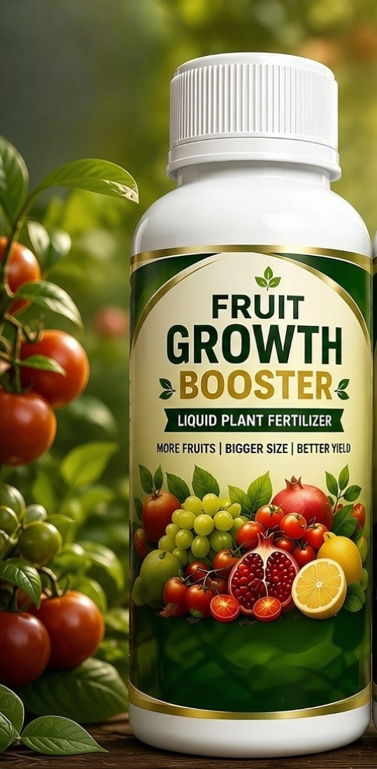 Generic Pack of 2 Fruit Growth Booster Liquid Plant Fertilizer Bottles - 100 ML