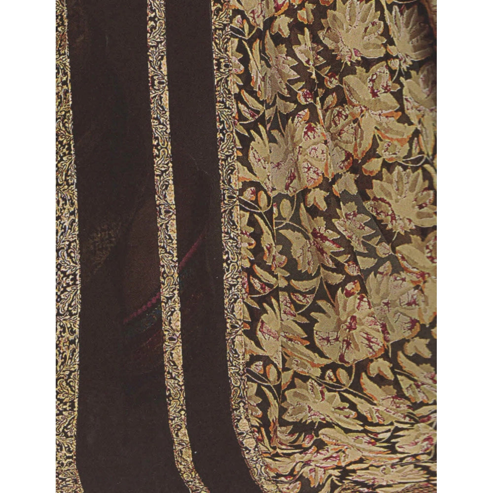 Amfyn Womens Georgette Digital Printed Saree (Multi, 6.25 Mtr)