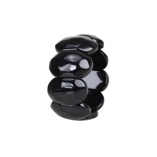 Fashion Women's Elastic Shining Bracelet-Black