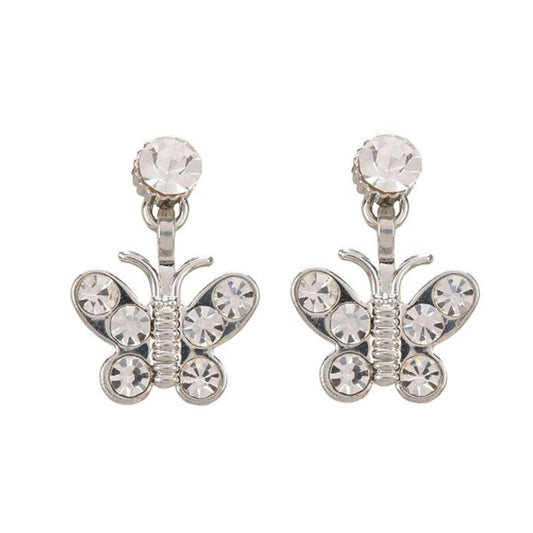Fashion Women's Gold plated Hook Dangler Hanging Italian Stud-Golden