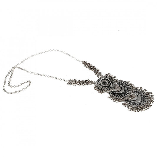 Oxidised German Silver Boho Gypsy Afghani Designer Turkish Style Vintage Jewellery