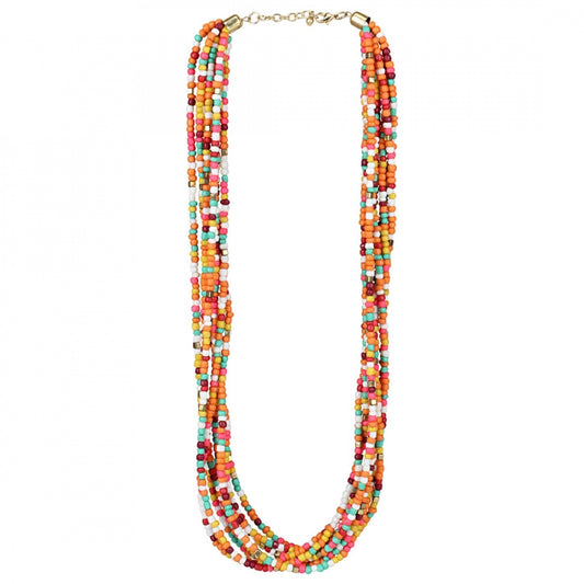 Designer Multi Colour Elegant Beads Necklace