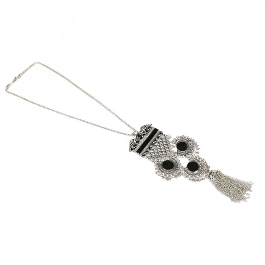 Designer Antique Oxidized Silver Fancy Necklace Fashion Jewellery