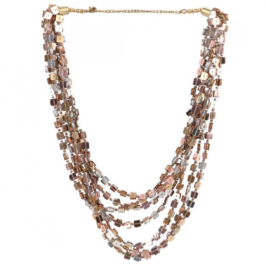 Designer Fashion Multi Layer Beads Necklace