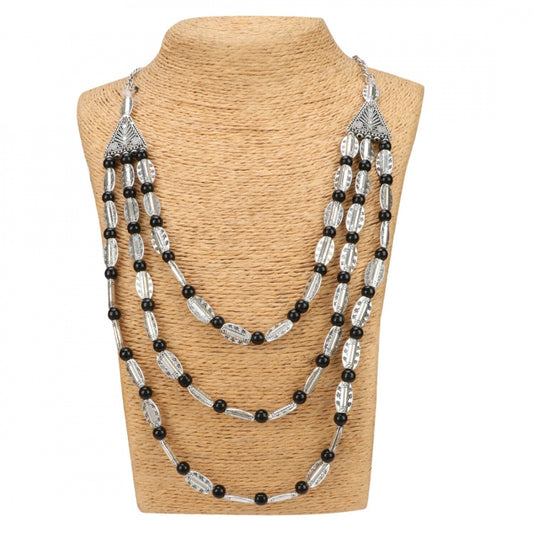 Fashion Oxidised Jewellery Bohemian Antique Vintage German Silver Necklace