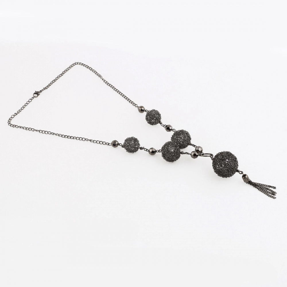 Designer Black Oxidized Necklace