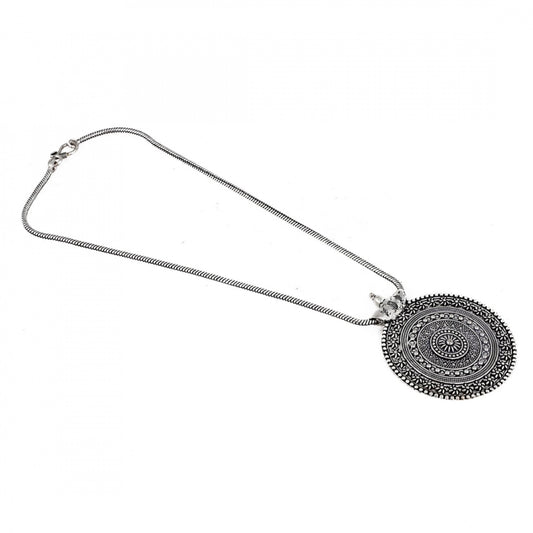Oxidized German Silver Necklace