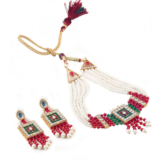 Designer Choker Kundan Necklace Set
