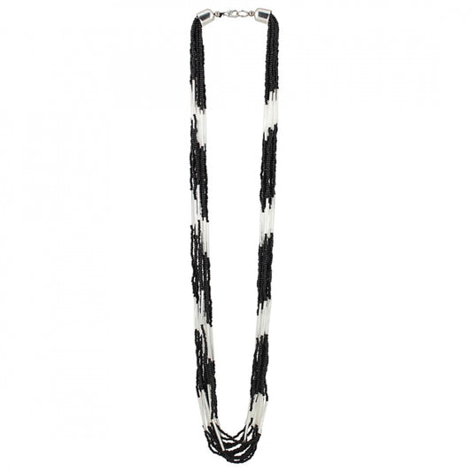 Designer Black Stylish Beads Necklace