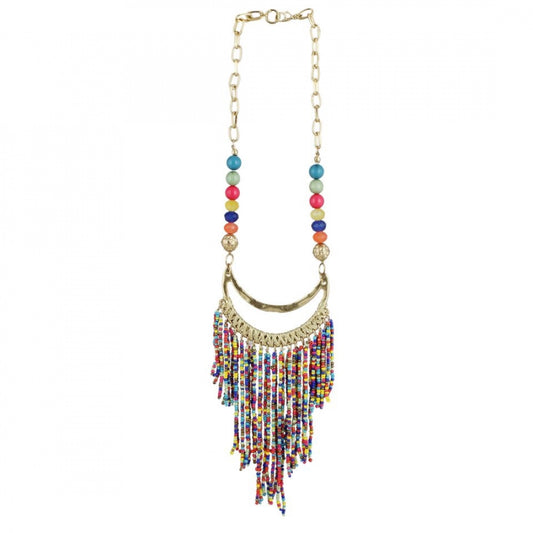High Finished Designer Hanging Party Wear Beads Necklace