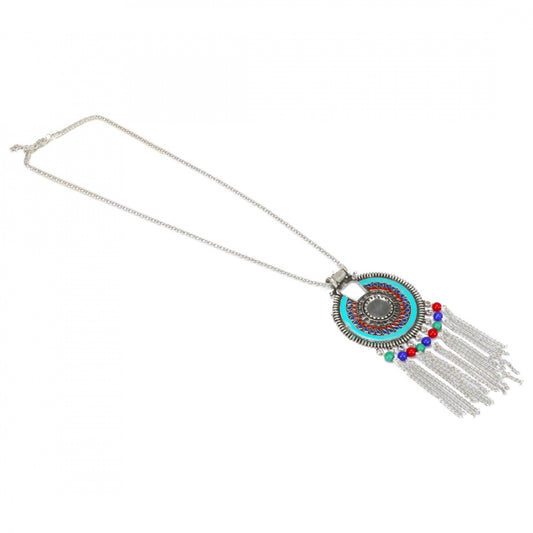 Designer Antique Oxidized Silver Fancy Necklace Fashion Jewellery