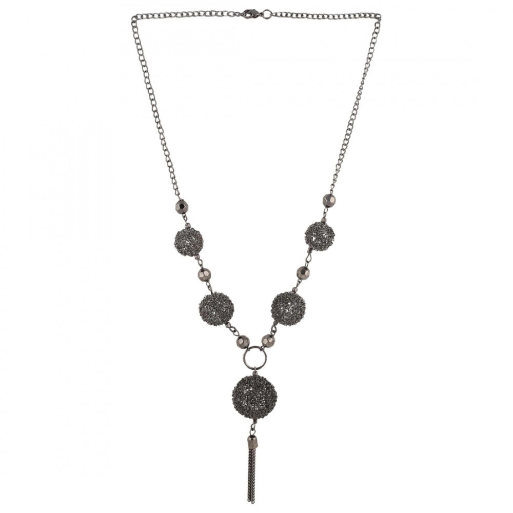 Designer Black Oxidized Necklace