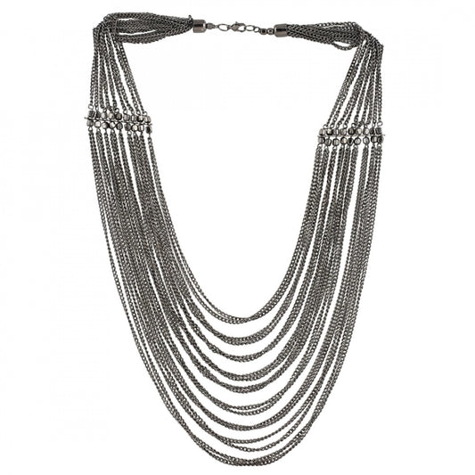 Designer Black Oxidized Necklace