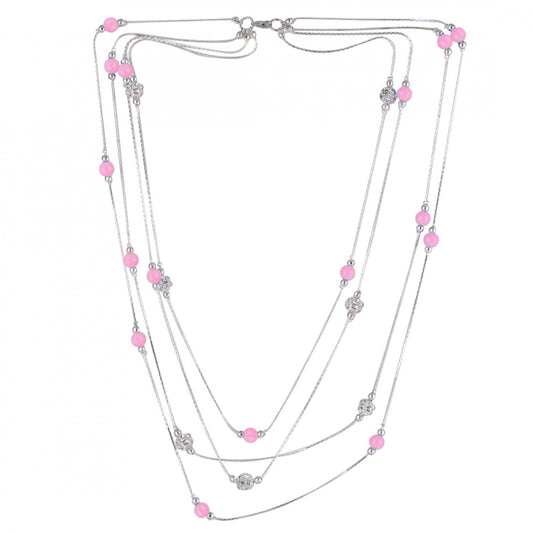 Floating Pearl Multilayer Necklace