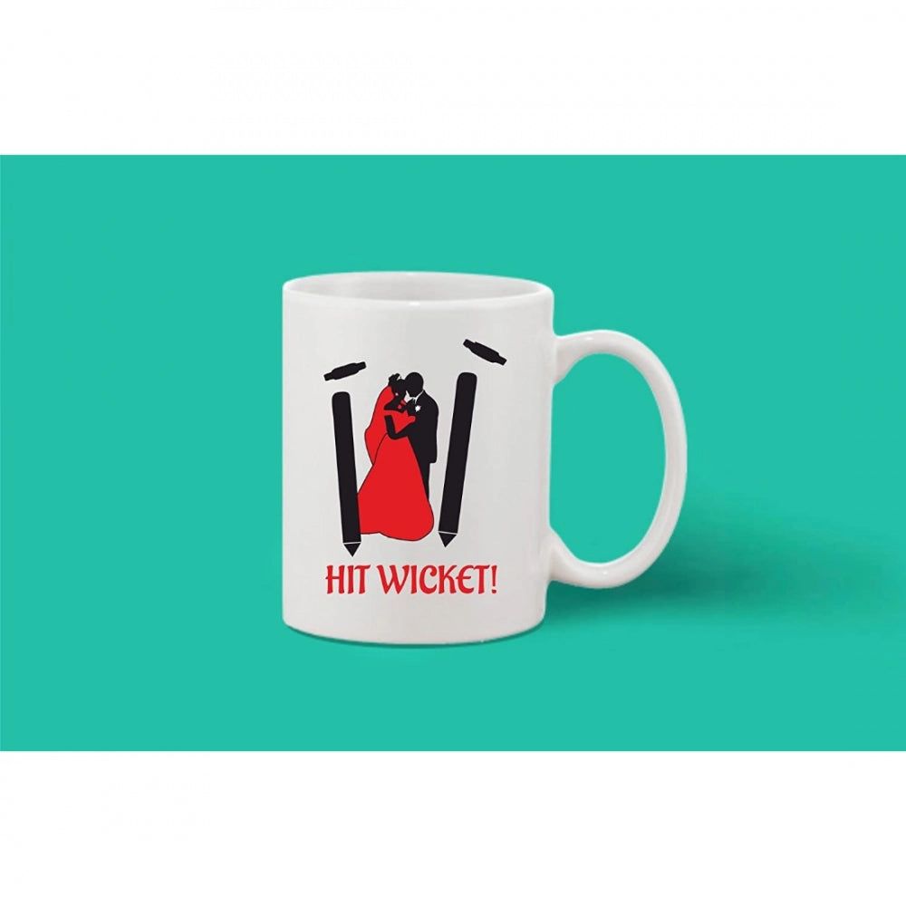 Amfyn Printed Ceramic Coffee Mug - 1 Pieces, White, 11oz