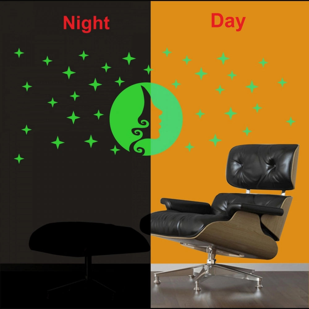 Amfyn Green Radium Sticke Wall Sticker