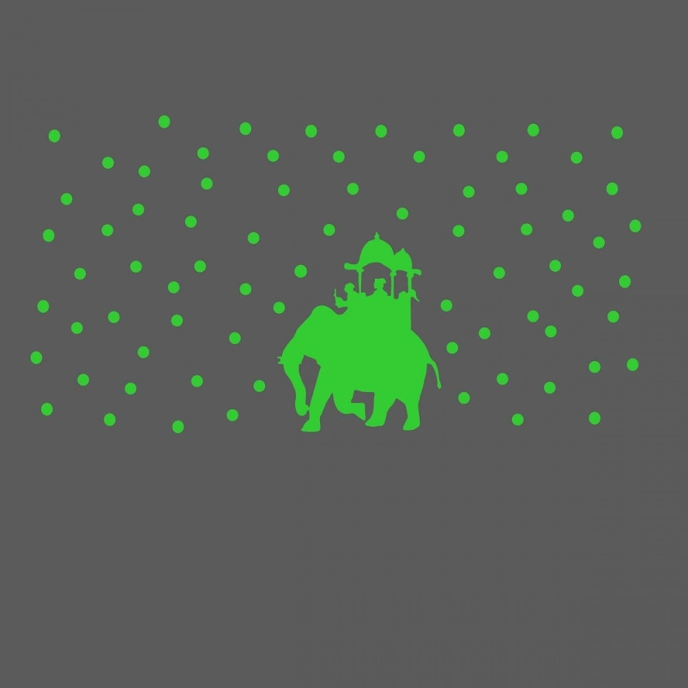 Amfyn Green Kids Room Decor Radium Wall Sticker