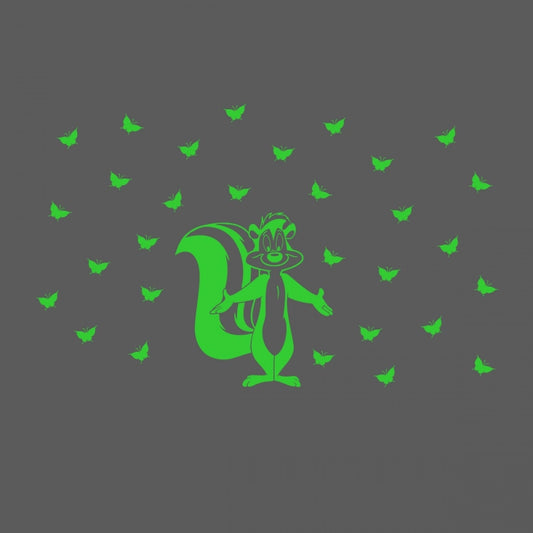 Amfyn Green Kids Room Decor Radium Wall Sticker