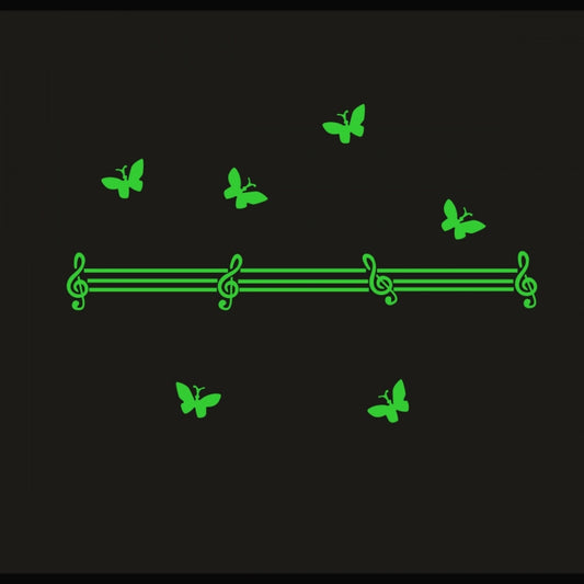 Amfyn Green Radium Wall Sticker