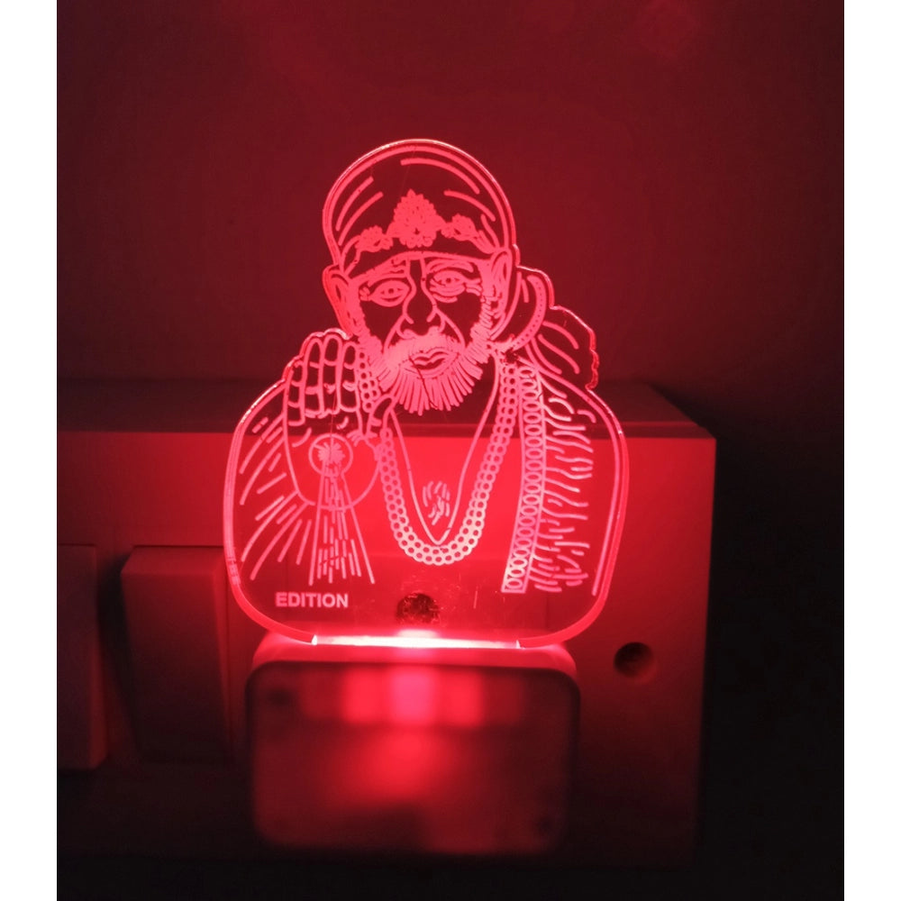 Amfyn Shridi Sai Baba AC Adapter Night Lamp
