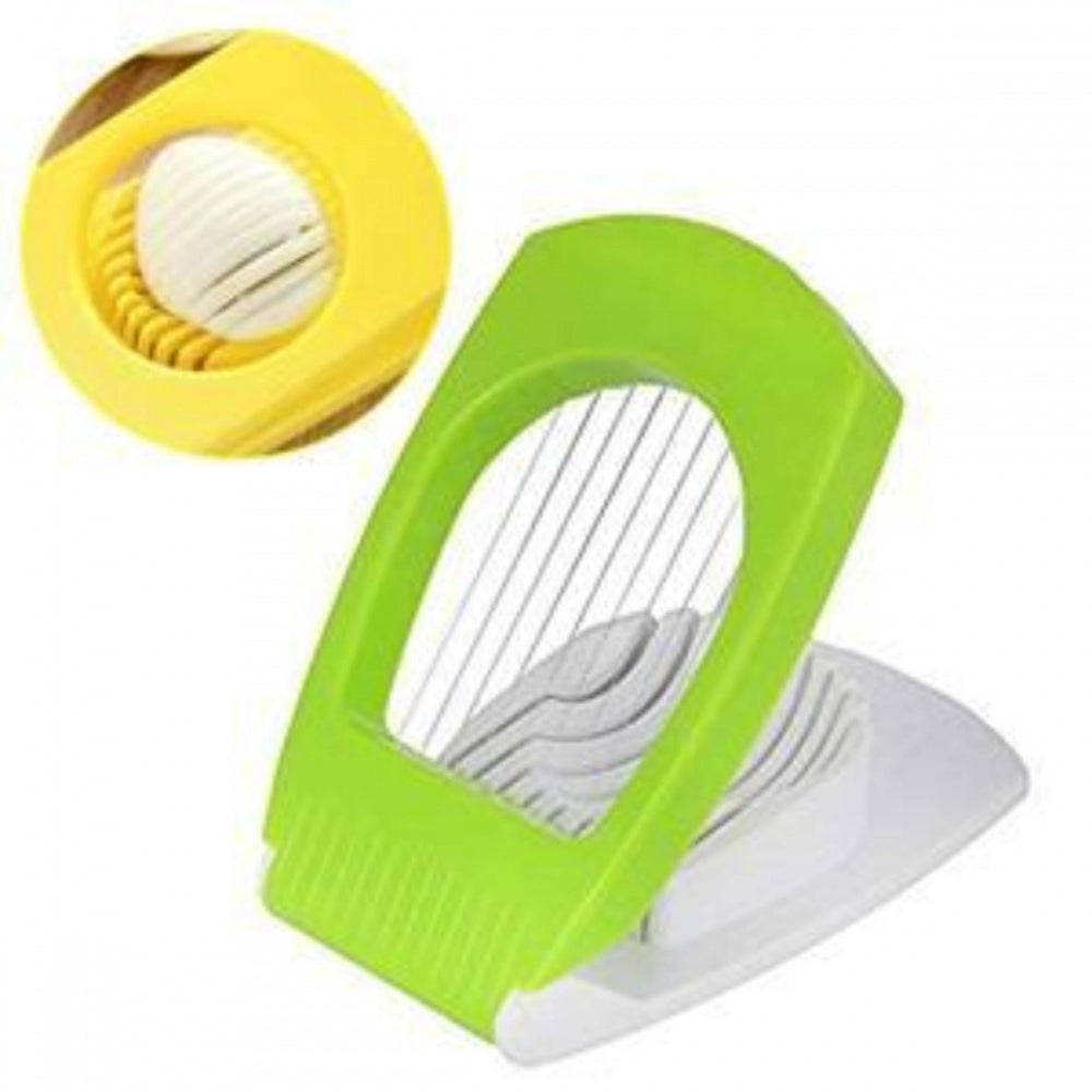 Amfyn Pack Of_3 Premium Egg Cutter (Color: Assorted)