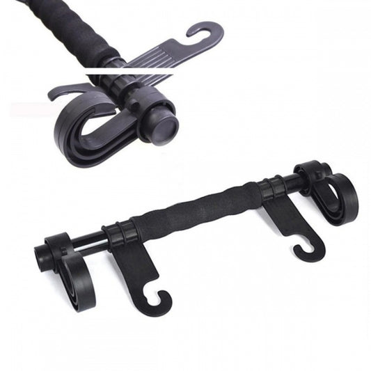 Amfyn Pack Of_3 Multi Purpose Chair Back Long Handle Double Hook (Color: Assorted)