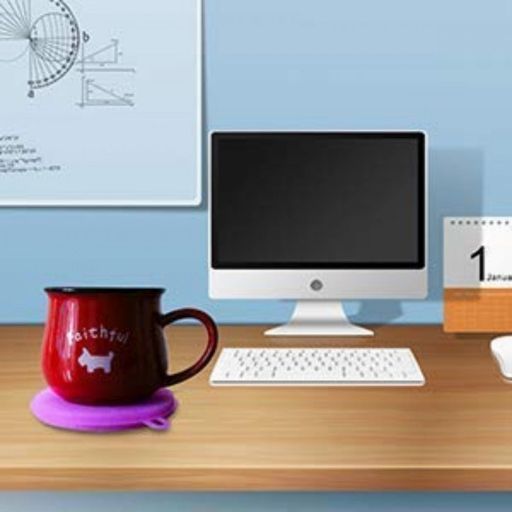 Amfyn Pack of 5_Home Cleaning Sponge Silicone Scrubber (Color: Assorted)