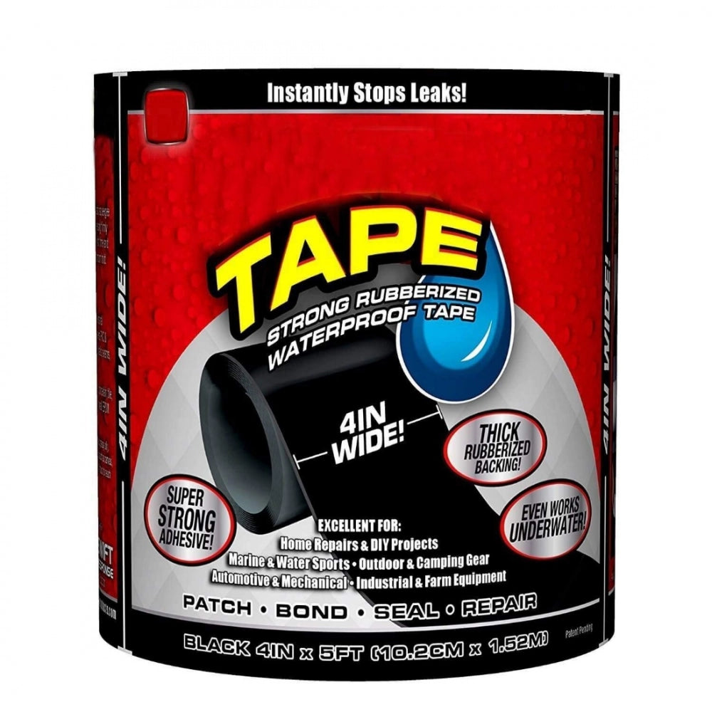 Amfyn Pack Of_2 Strong Rubberized Waterproof Flex Tape Instantly Stops (Color: Assorted)