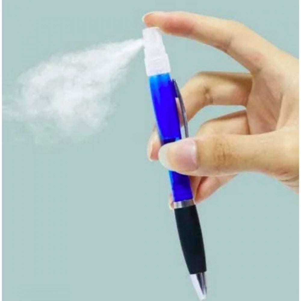 Amfyn Pack Of 3_ Pen With Sanitizer (Color: Assorted)