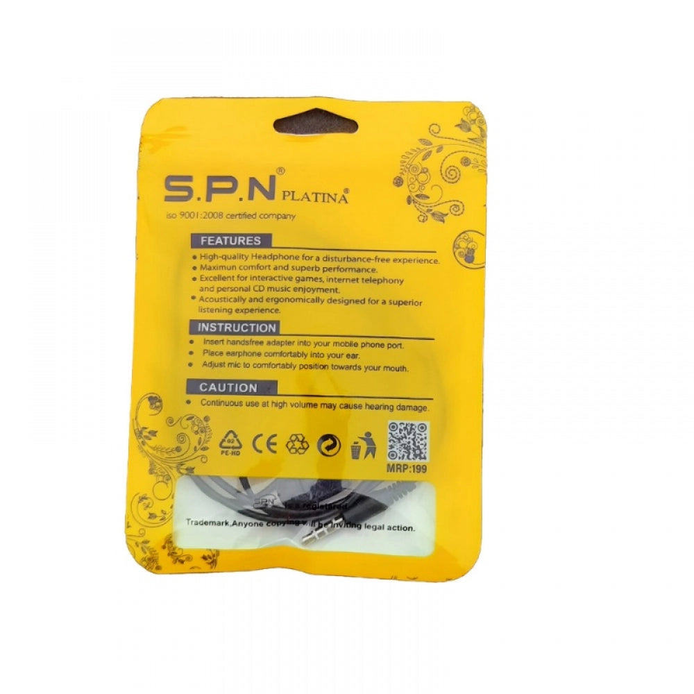 Amfyn Pack Of_3 Spn Sp-41 Head Set (Color: Assorted)