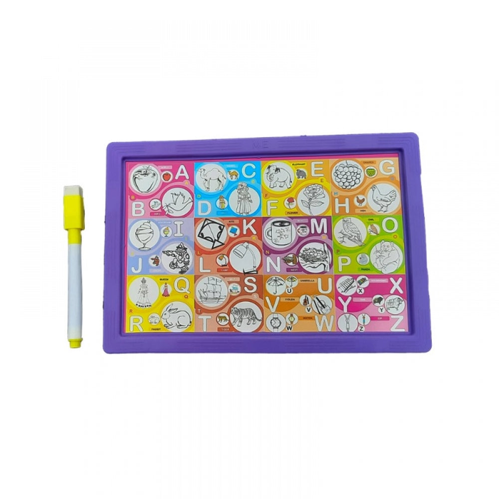 Amfyn Pack Of_2 Childern Mini Cute Little White Board Hanging Message Boarde Graffiti Drawing Board (Color: Assorted)