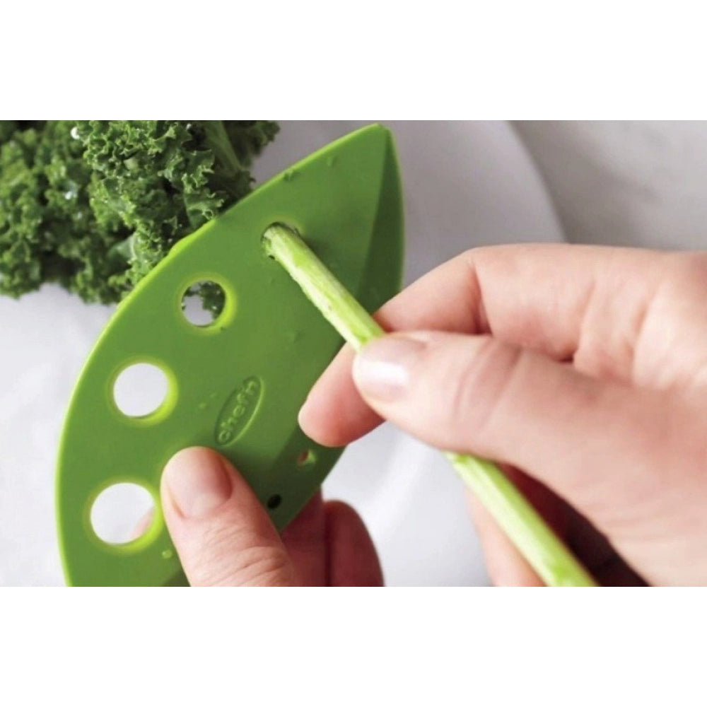 Amfyn Pack Of_5 Vegetables Celery Parsley Cabbage Leaf Stripper Plastic Looseleaf Herb Leaf Stripper Kitchen Gadgets (Color:Assorted)