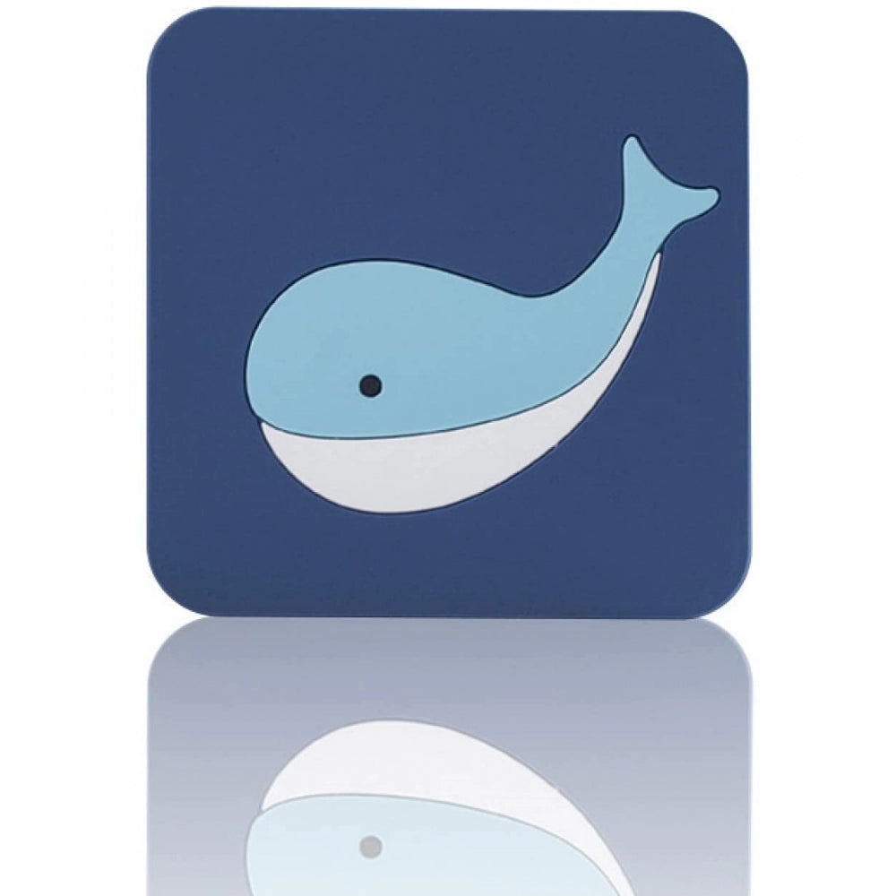 Amfyn Pack Of_5 Drink Coasters Mats - Non-Slip Heat Resistant (Color: Assorted)