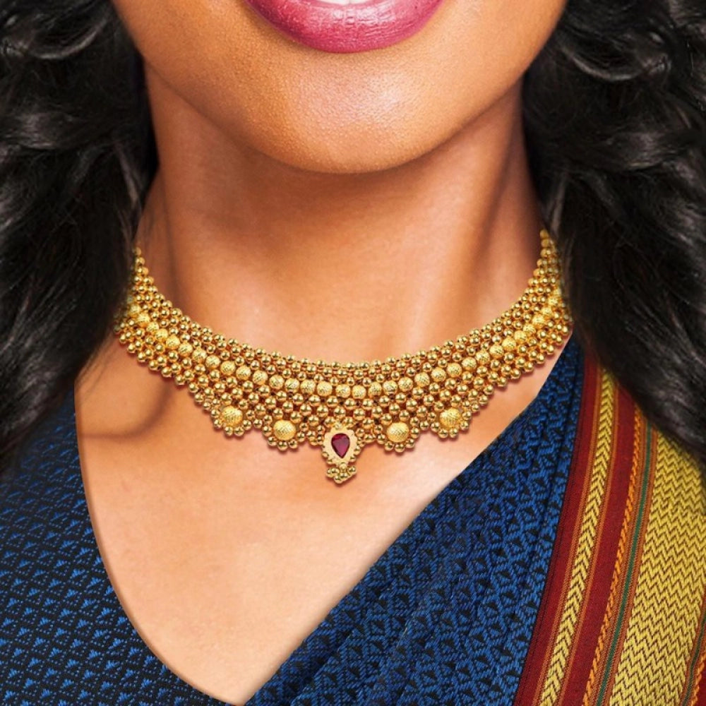 Fashion Women's Short Necklace And Earing Set