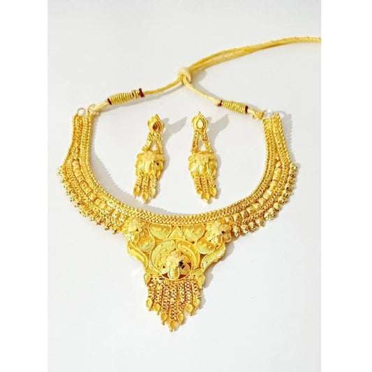 Fashion Women's Short Necklace And Earing Set