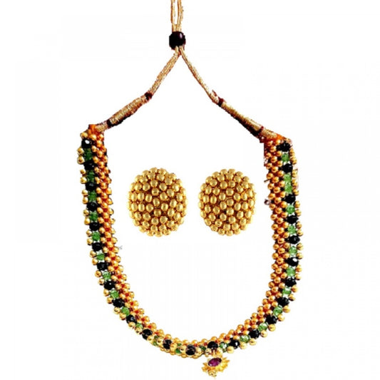 Fashion Women's Short Necklace And Earing Set