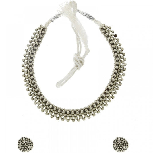 Fashion Women's Short Necklace And Earing Set