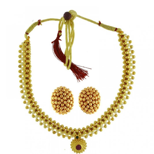 Fashion Women's Short Necklace And Earing Set