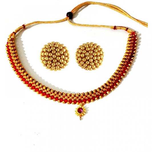 Fashion Women's Short Necklace And Earing Set