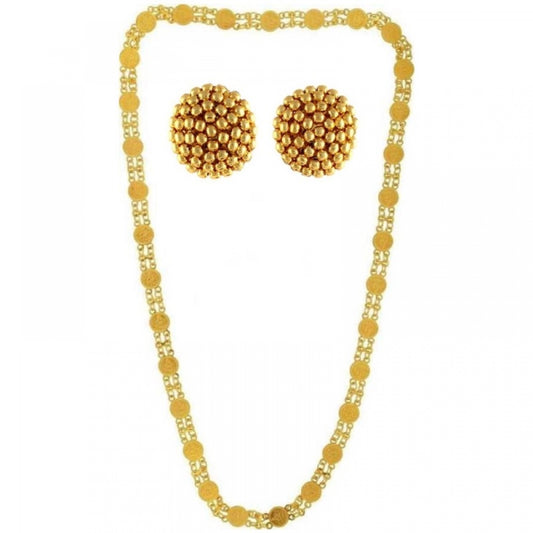 Fashion Women's Long Chain And Earing Set