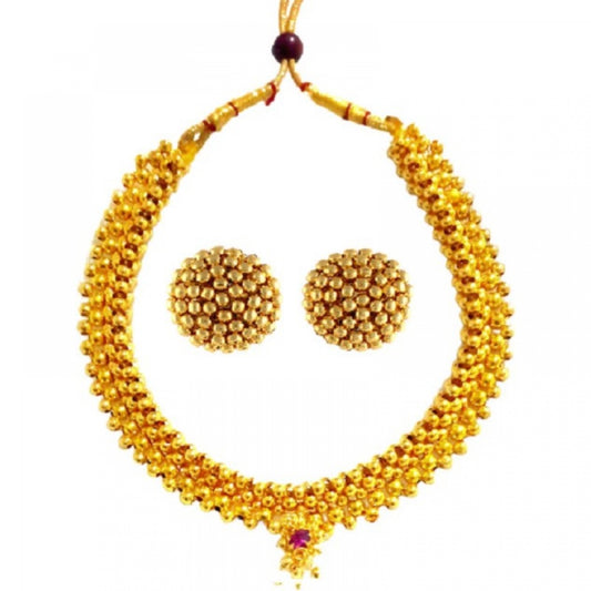 Fashion Women's Short Necklace And Earing Set