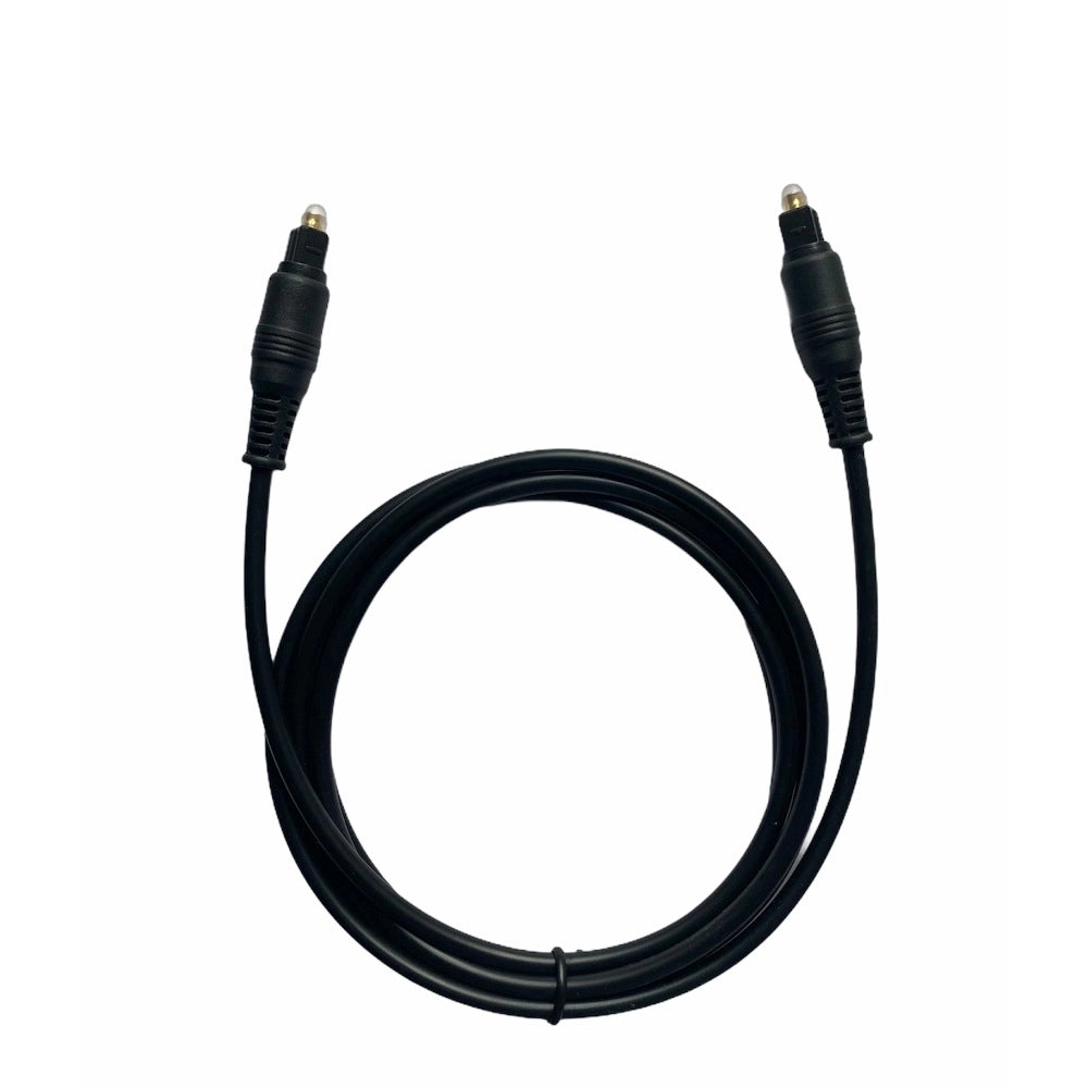 Fashion Supreme Quality Digital Optic Fibre Cable 1.5 Yards, Transmission Bandwidth up to 250Mb_s (Black)