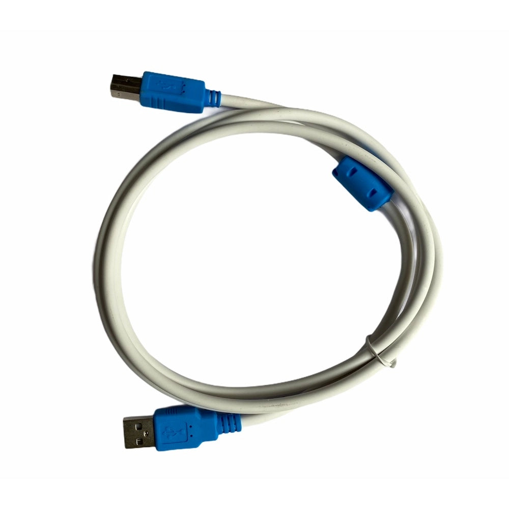 Fashion Male to Male USB Printer Cable 1.5 Yards (White)