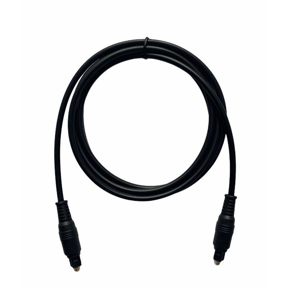 Fashion Supreme Quality Digital Optic Fibre Cable 1.5 Yards, Transmission Bandwidth up to 250Mb_s (Black)
