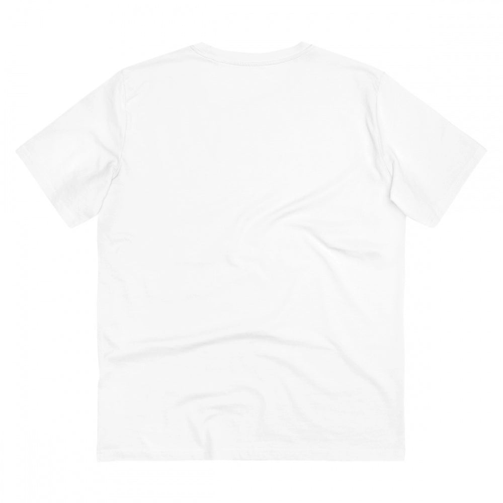 Amfyn Men's PC Cotton Har Har Mahadev Printed T Shirt (Color: White, Thread Count: 180GSM)