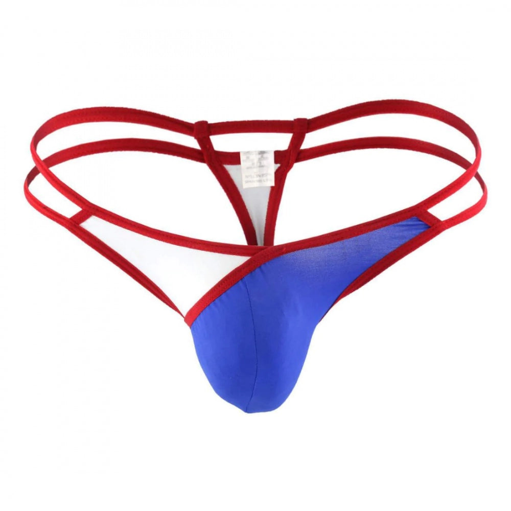 Amfyn Men's Cotton Spandex Foxy Dude Thongs Underwear (Multi)