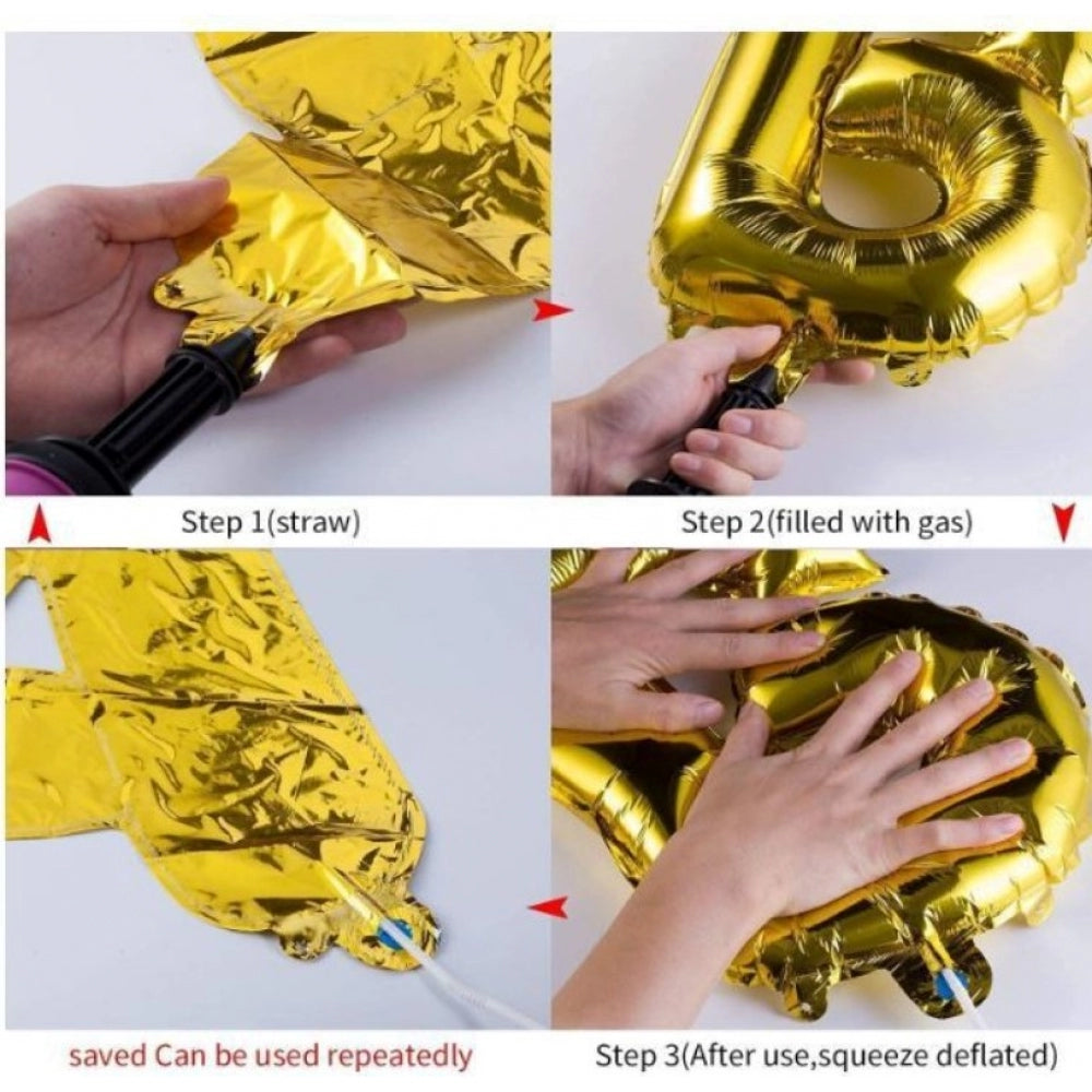 Fashion 2Nd Birthday Decoration Items For Boys (Multicolor)