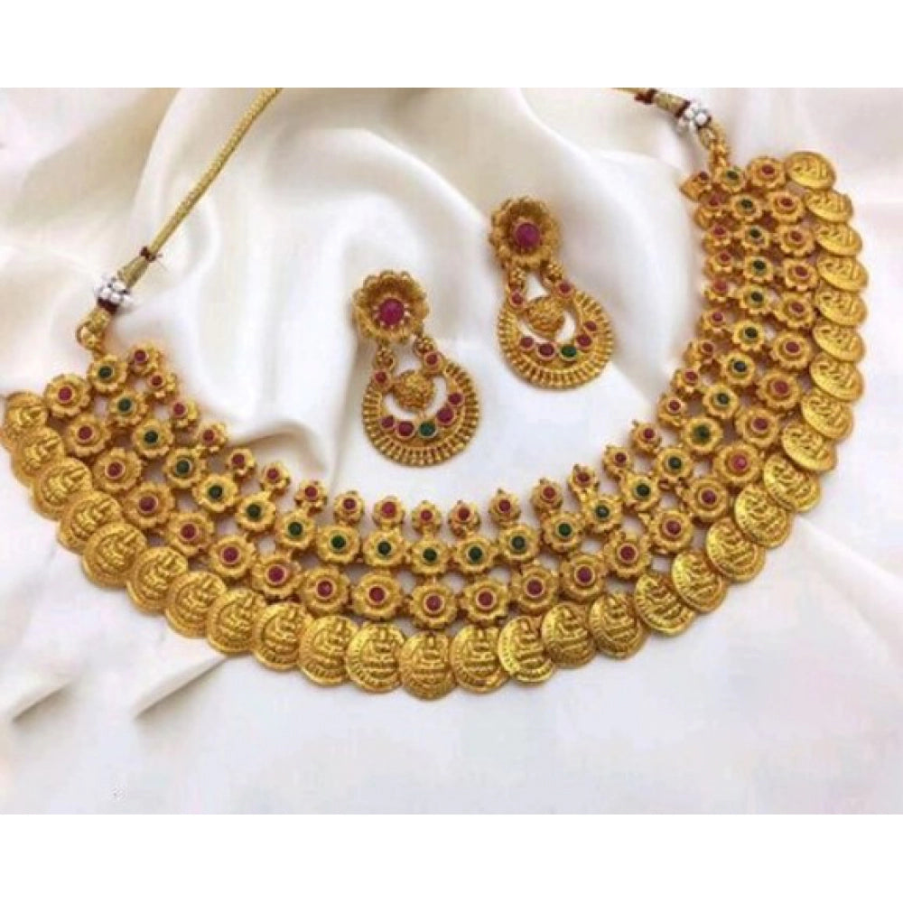 Fashion Women's Jewellery Set (Red And Green, Free Size)