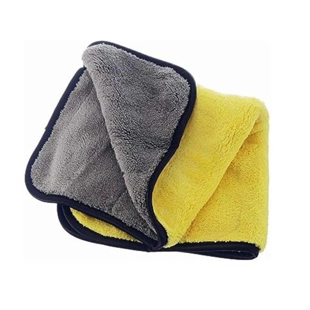 Amfyn Microfiber Cloth Yellow And Black (Yellow And Black)