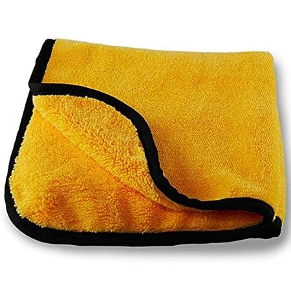 Amfyn Microfiber Cloth Yellow And Black (Yellow And Black)